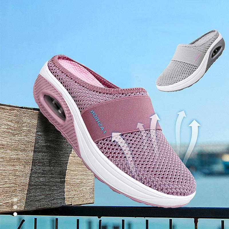 Diabetiker Schuhe Orthopädische Slipper atmungsaktiv - BerlinGlamour