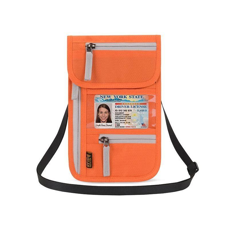 Reisebrieftasche RFID-Sicher mit Blockierungsfunktion