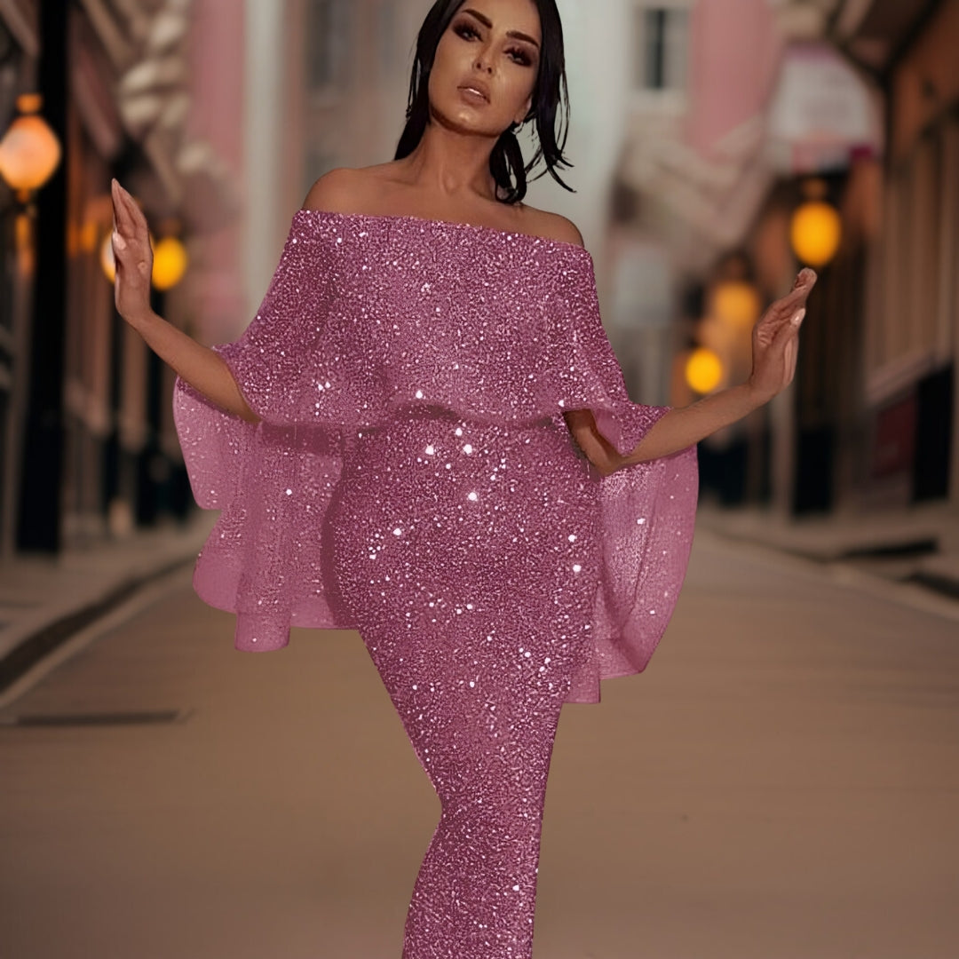 Langes Maxikleid Verona Elegant Damenkleid