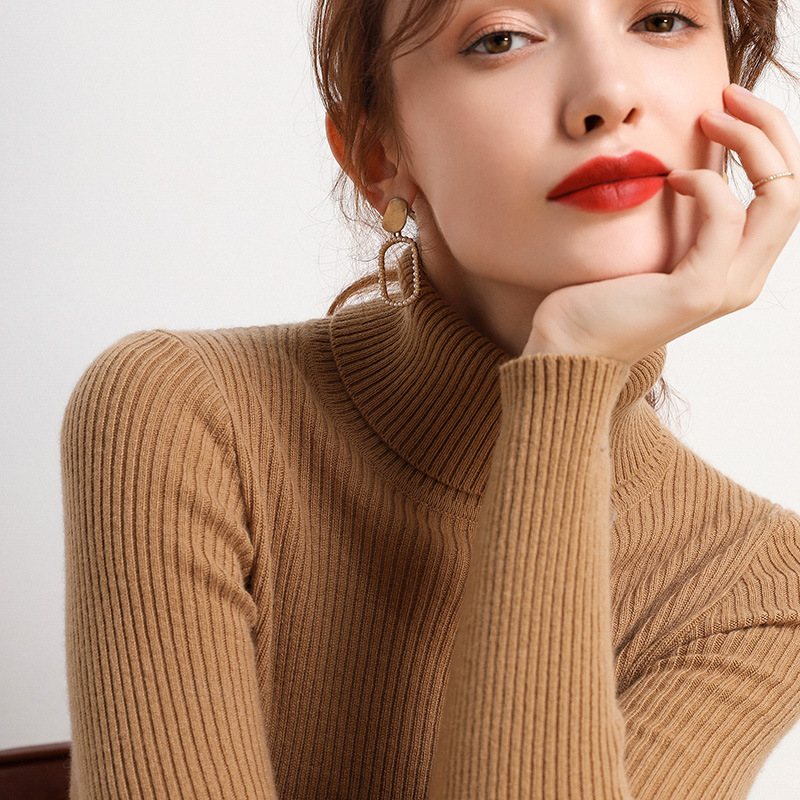 Elise Rollkragenpullover aus Strick