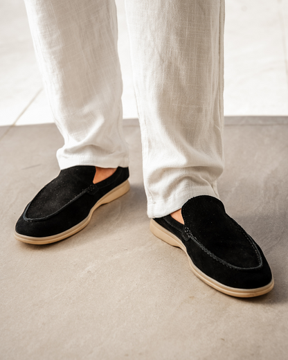 Herren Loafer Wildleder Schuhe Elegantes Design