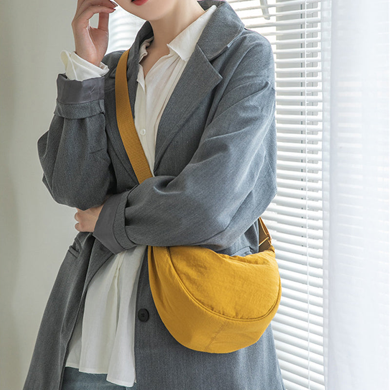 BerlinGlamour Halbmond Tasche Schick Modern Frauenhandtasche - BerlinGlamour