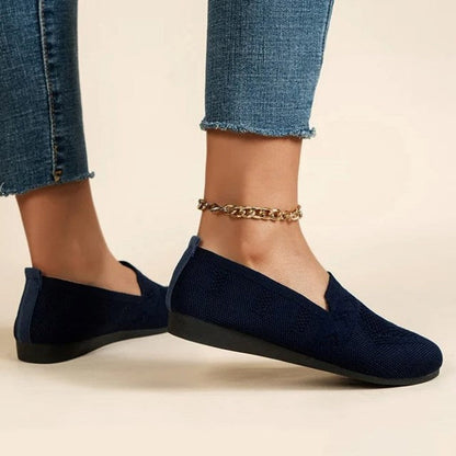 Blaue Sportschuhe Atmungsaktiv Netz Laufschuhe