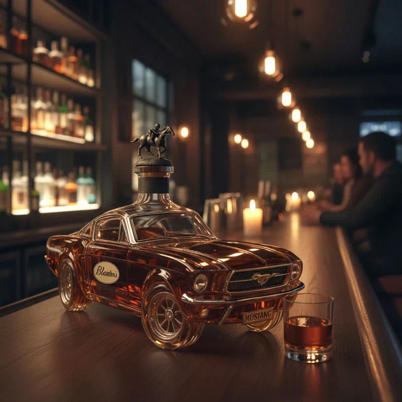 Edle Whiskey Flasche Bronco Limitiert
