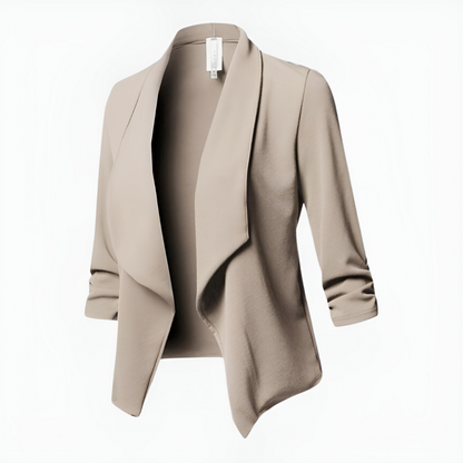 Damens Blazer Langarm Modern Chic