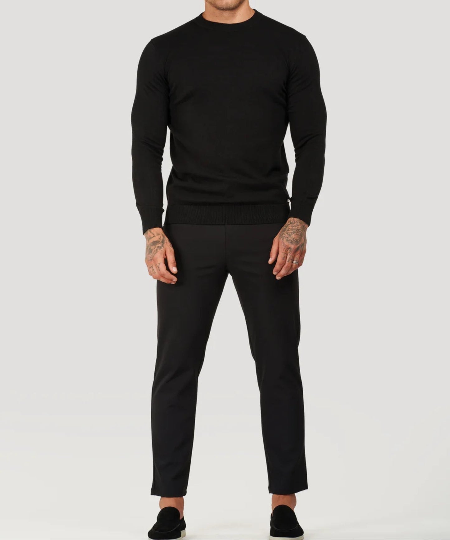 Slim Fit Rollkragenpullover Elegant Feinstrick