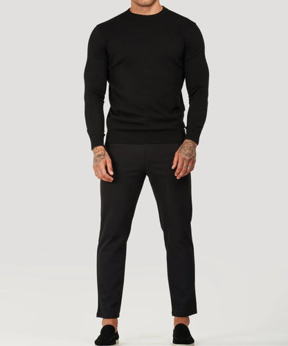 Slim Fit Rollkragenpullover Elegant Feinstrick