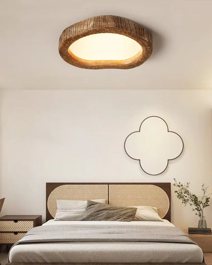 Holzlampe Japandi Stil Minimalistisch Dimmbar