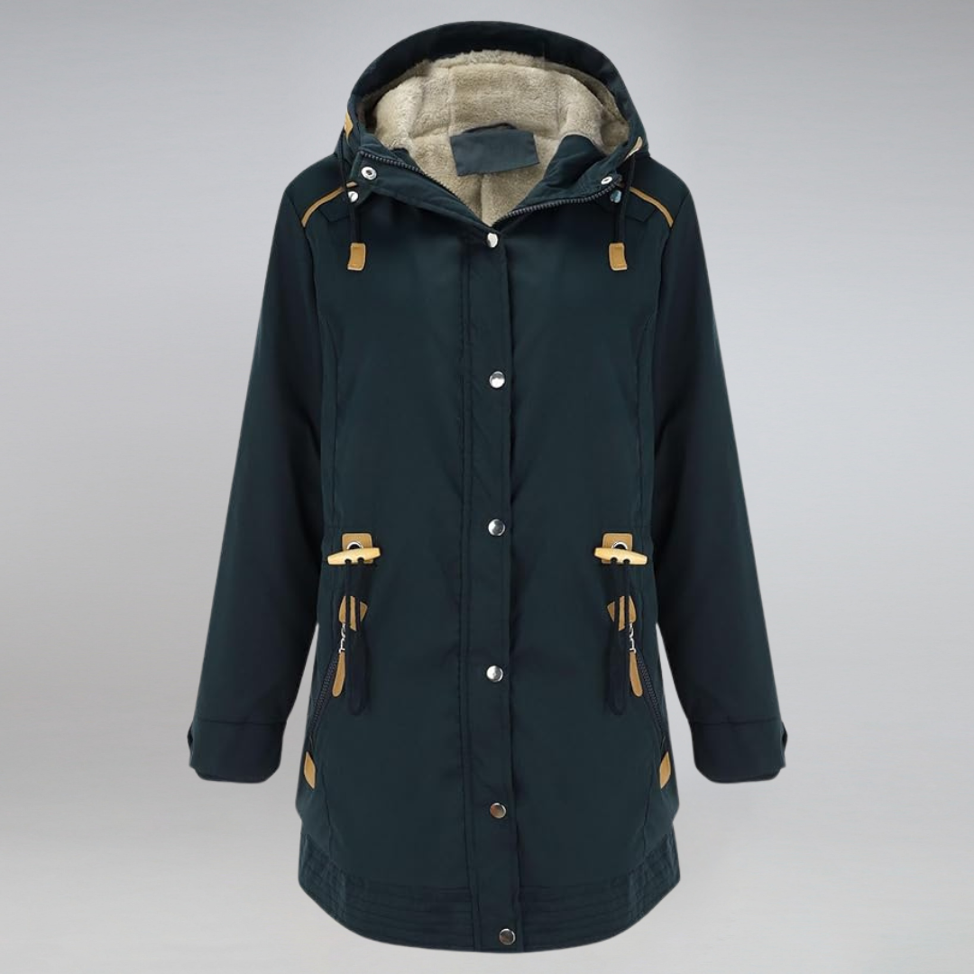 Wetterfeste Damen Parka Jacke Warm Isoliert