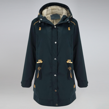 Wetterfeste Damen Parka Jacke Warm Isoliert