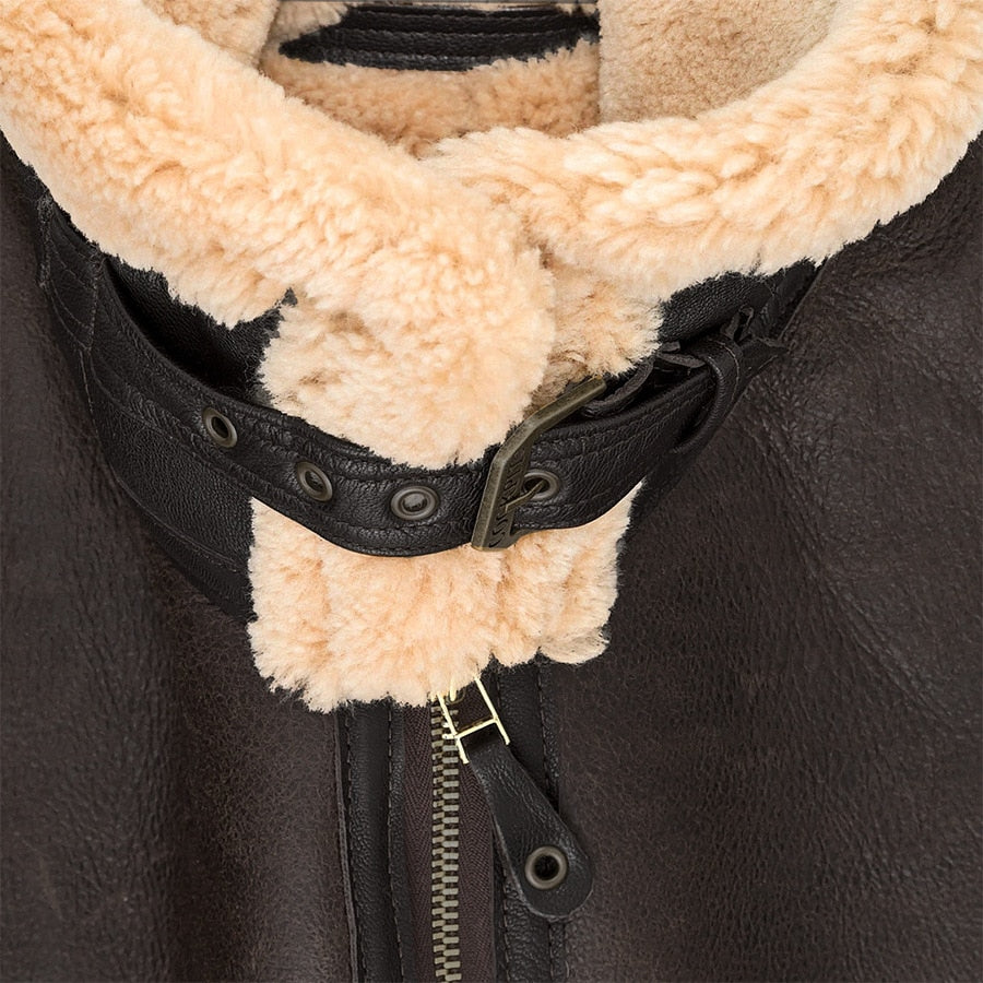 Warme Winterjacke Wolle Gefüttert Damen - BerlinGlamour