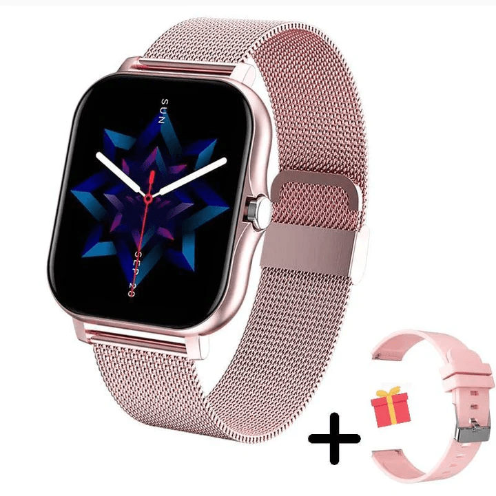 Damen Smartwatch Elegant Modern Mit Herzfrequenzmesser