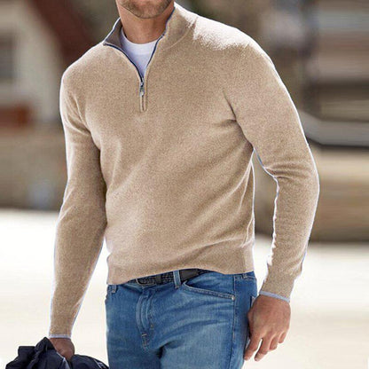 Herren Hemd mit Reißverschluss Perfekt Modern - BerlinGlamour