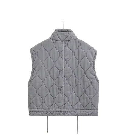 Baumwollweste Ärmellos Damen Modern - BerlinGlamour
