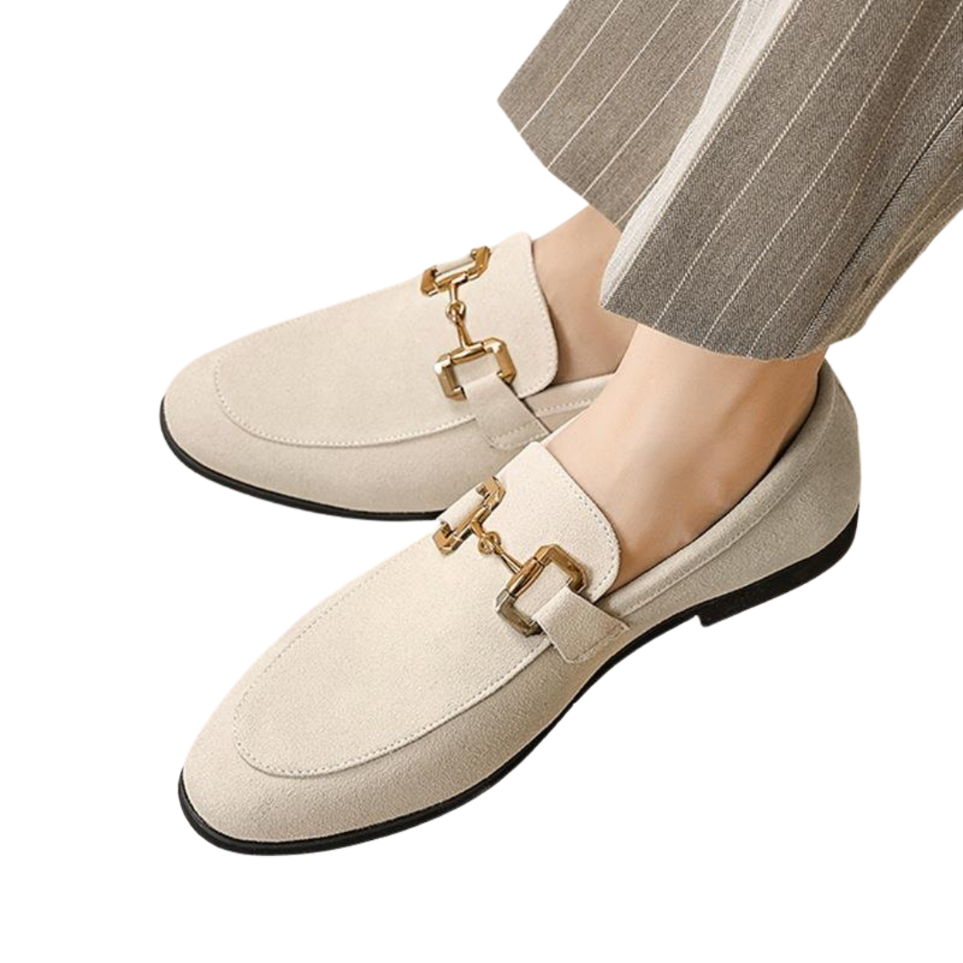 Herren Loafers Wildleder Elegante Schuhe