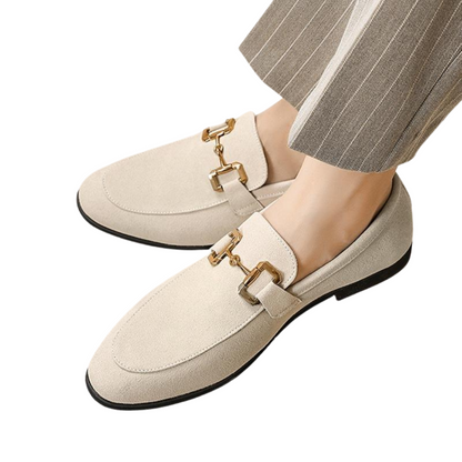 Herren Loafers Wildleder Elegante Schuhe