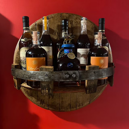 Whiskey Regal Eichenholz Bourbon Fass Design