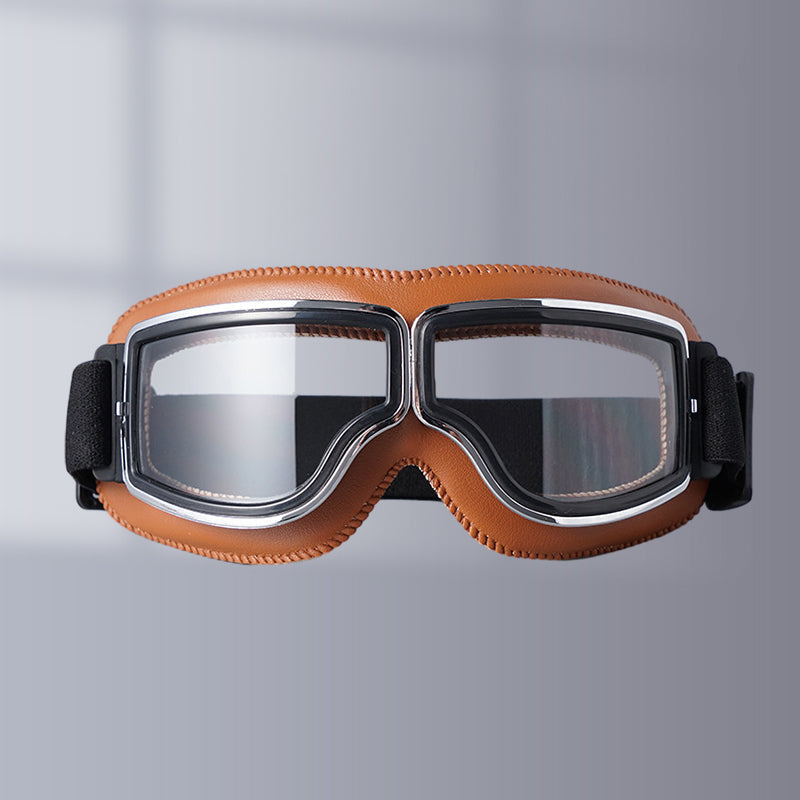 Motorradbrille Vintage Retro Sonnenbrille