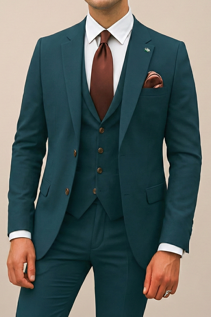 Herren Anzug Set 3-teilig Modern Frühlingskollektion
