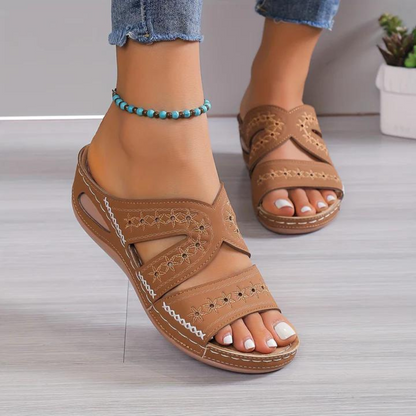 Damen Sandalen Orthopädisch Bequem Sommer