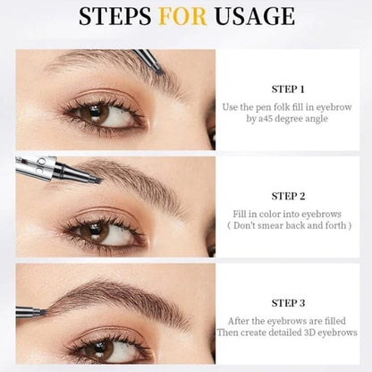Augenbrauenstift Wasserdicht 3D Microblading Permanent