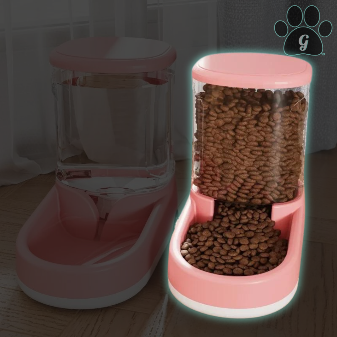 Automatischer Tierfutterspender 3,8L mit Schwerkraft