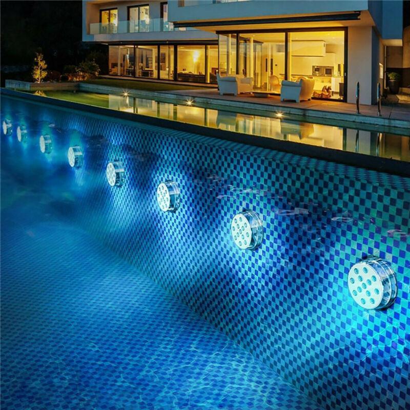 Wasserdichte LED Lampe Fernbedienung Magnet Saugfuss - BerlinGlamour