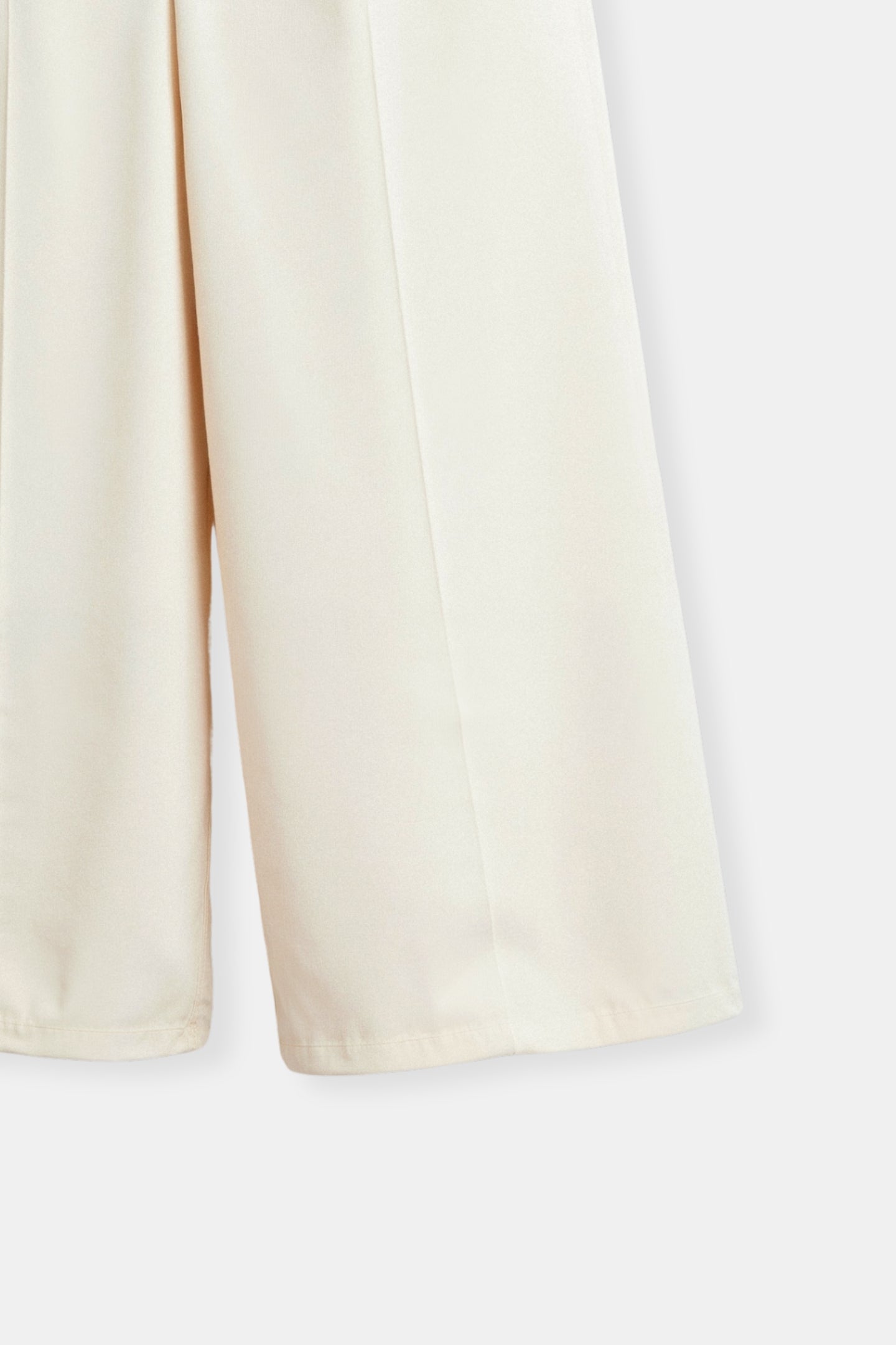 Elegante Damen Hose Weit Bequem mit Bundfalten