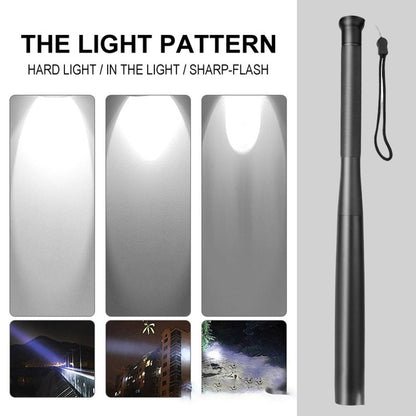 LED Taschenlampe Baseballschläger Design Sportlich