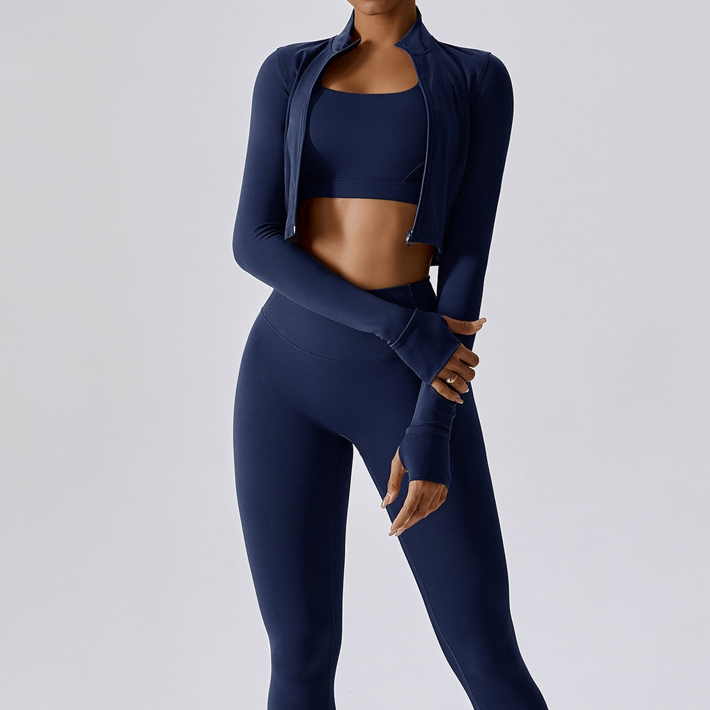 Damen Sportset 3-teilig Modern und Stilvoll