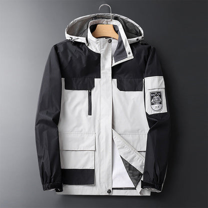 Herren Outdoor Regenjacke