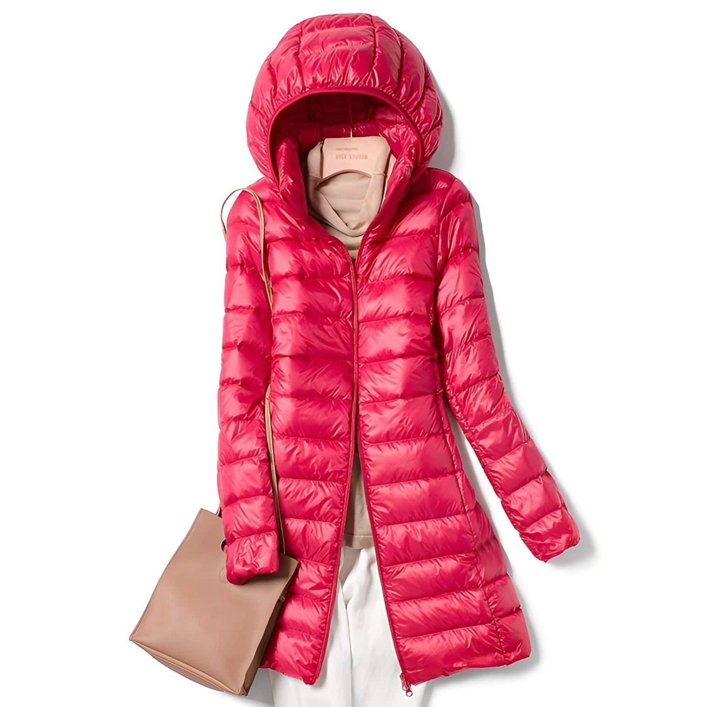 Daunenjacke Damen Stilvoll Kuschelig Warm
