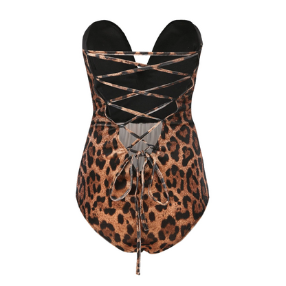 Bodysuit Damen Glitzer Sexy Abendkleid - BerlinGlamour