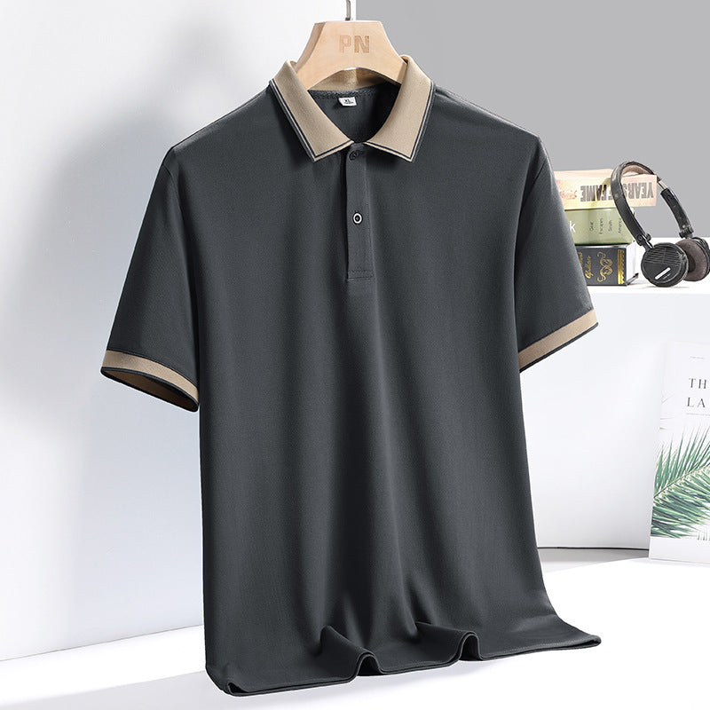 Herren Polo Shirt Elegantes Business Casual Modern