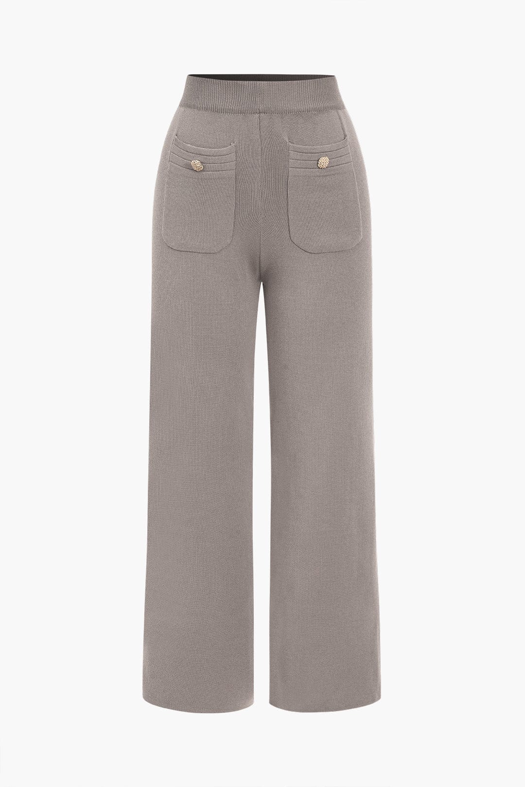 Strick-Zweiteiler-Set Damen Klassisch Cardigan Hose