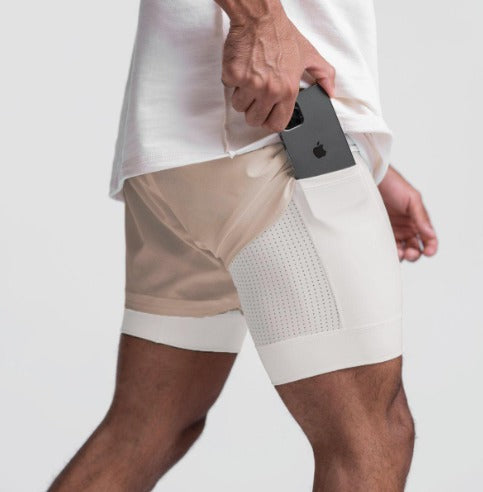 Herren Fitness Shorts Bequem Elastisch