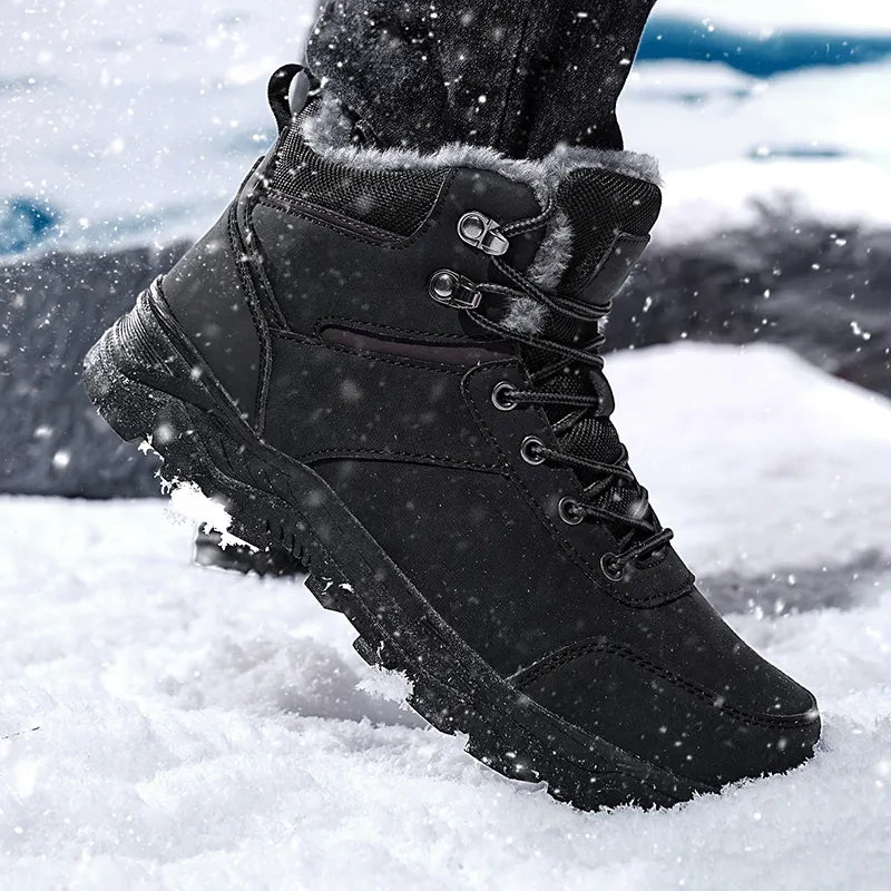 Wasserdichte Winterstiefel Damen Warm Isoliert - BerlinGlamour