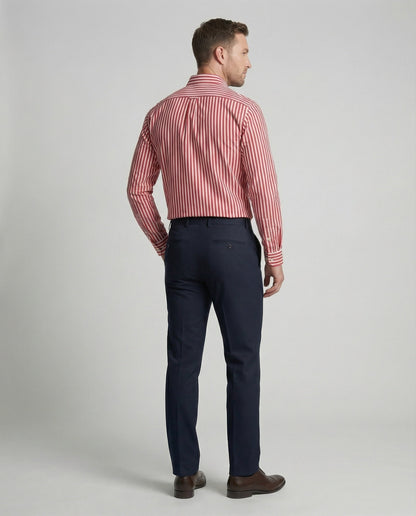 Elegantes Herren Hemd Streifen Modern