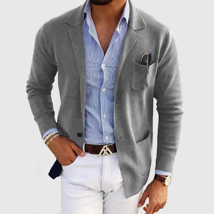 Eleganter Herrenblazer Modern Slim Fit