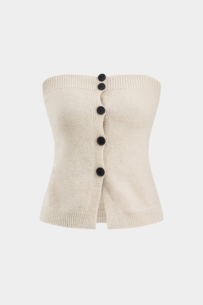 Elegantes Strick-Zweiteiler-Set mit Cardigan Damen