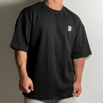 Fitness T-Shirt Herren Sportlich Modern