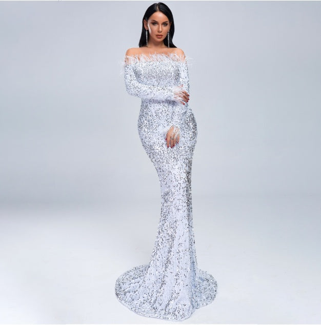 BerlinGlamour: Elegantes Abendkleid im Stil von