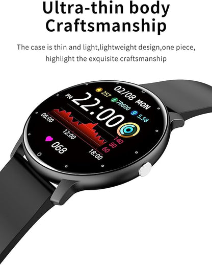 Smartwatch Unisex Wasserdicht Fitness Tracker Herzfrequenzmesser