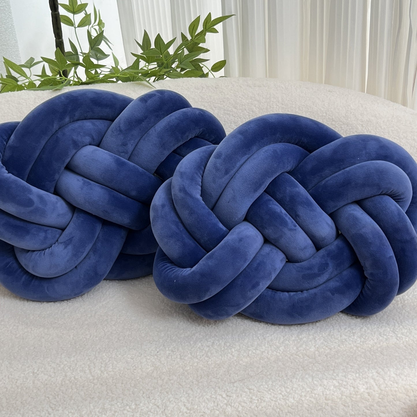 Weiche Kissen Luxus Komfort mit Knöpfen Modern