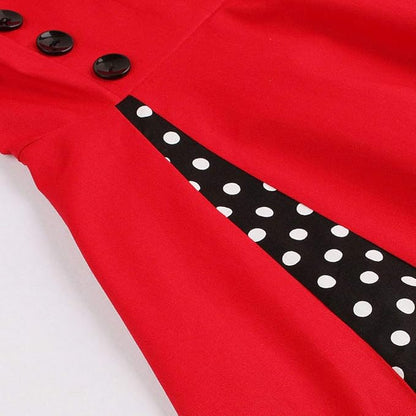 Rockabilly Kleid Retro Damenkleid Glamour Style