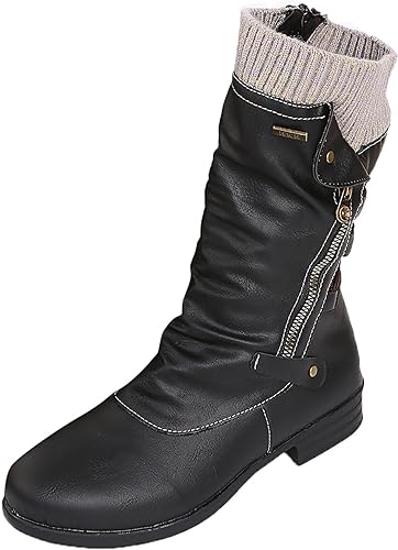 Weiche Damen Winterstiefel Komfortabel Warm