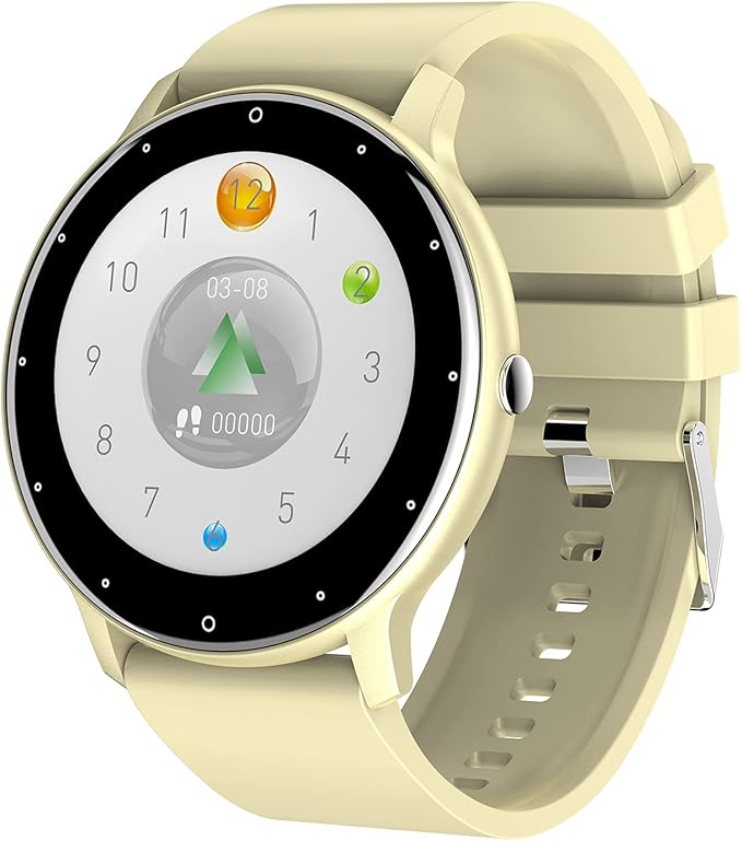 Wasserdichte Smartwatch Unisex mit Herzfrequenzmesser und Fitness Tracker - BerlinGlamour