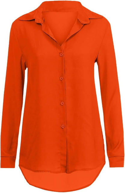 Elegante Damenbluse Chiffon Bluse Frauen Oberteil
