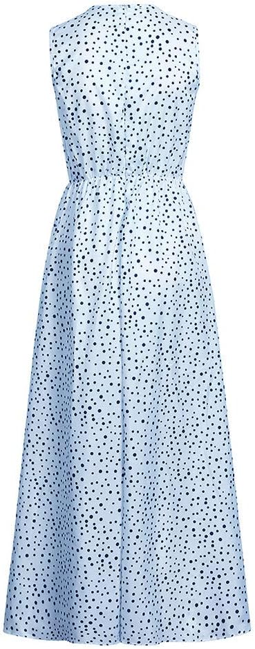 Boho Kleid mit V-Ausschnitt A-Linie Patchwork Design