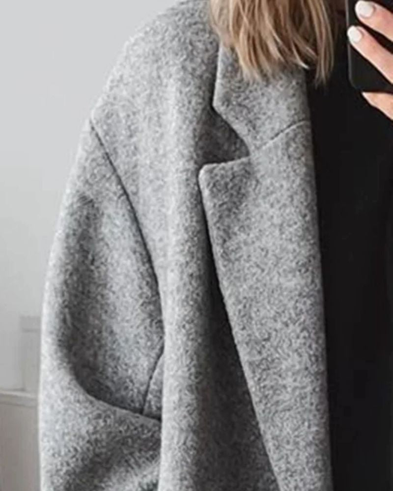 Langmantel Damen Winter Warm Gemütlich